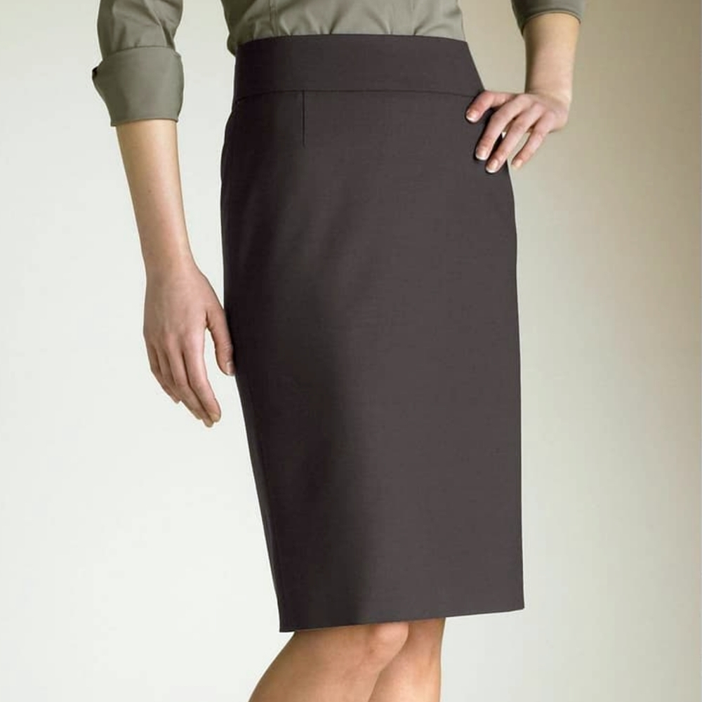 BOSS Veronice Wool Blend Pencil Skirt